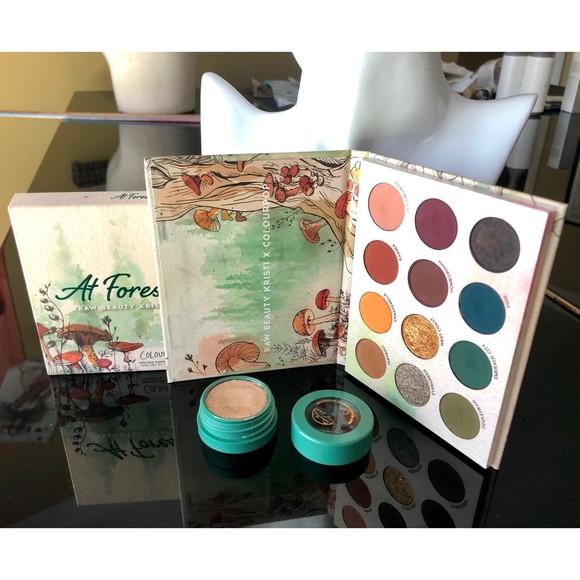 Colourpop x Raw Beauty Kristi At Forest Sight Eyeshadow Palette & Super Shock - Picture 5 of 11